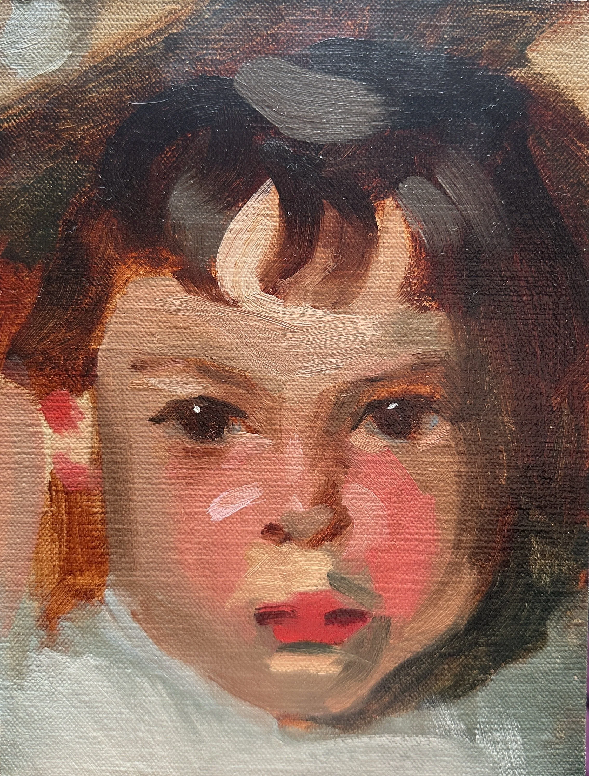 Master Study of Dorothy (Detail) After John Singer Sargent