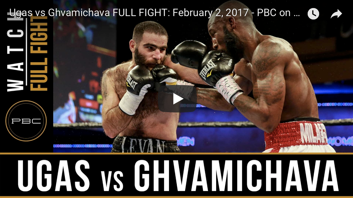 *FULL FIGHT* YORDENIS UGAS VS LEVAN GHVAMICHAVA