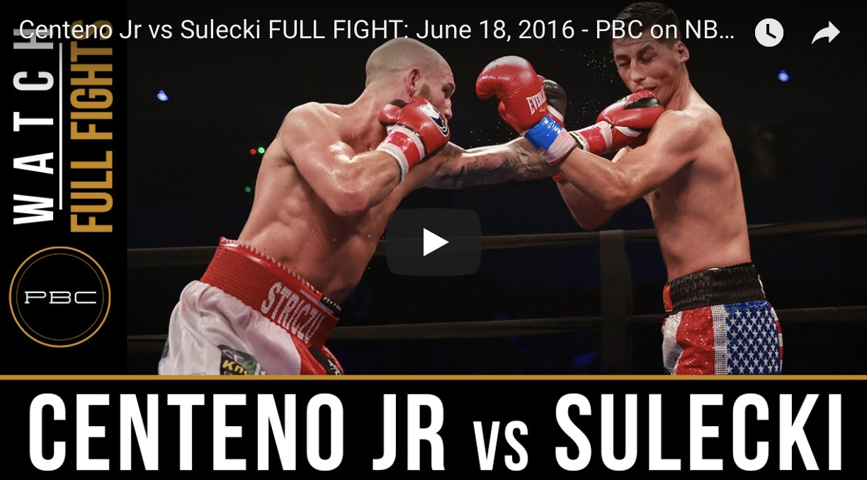 *FULL FIGHT* HUGO CENTENO JR. VS MACIEJ SULECKI