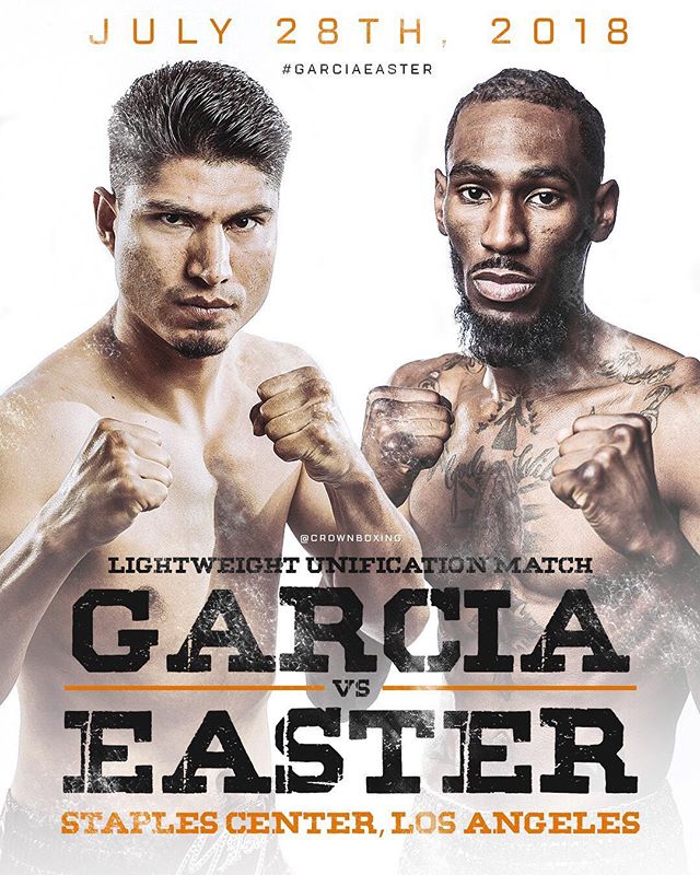 July 28th, 2018.
Lightweight Unification Match.
@teammikeygarcia vs. @roberteaster_jr
Staples Center, Los Angeles.
Who are you picking?!
#GarciaEaster 🔥🏆🔥🏆🔥