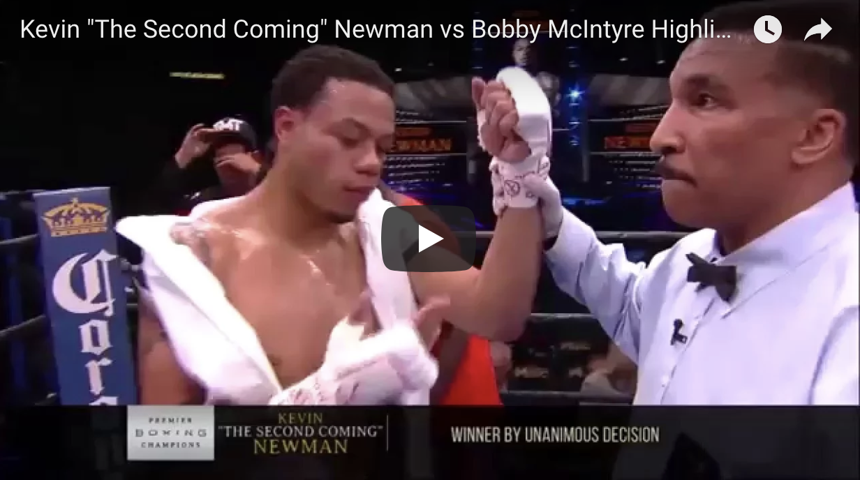 *HIGHLIGHTS* Kevin Newman II vs Bobby McIntyre