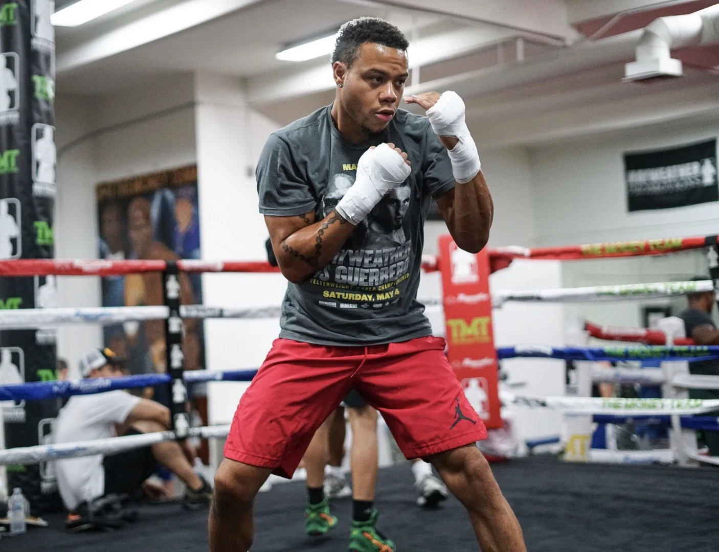 PHOTOS: KEVIN NEWMAN TRAINING FOR CLASH WITH MARK HERNANDEZ