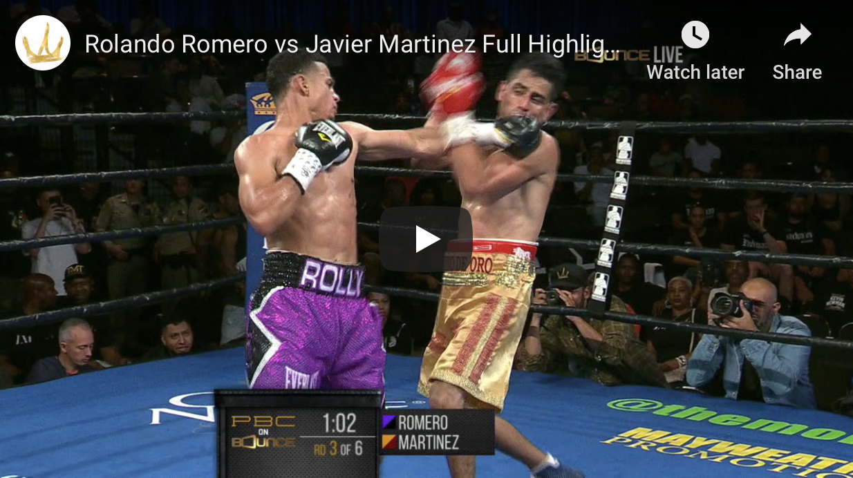 HIGHLIGHTS: Rolando Romero vs Javier Martinez