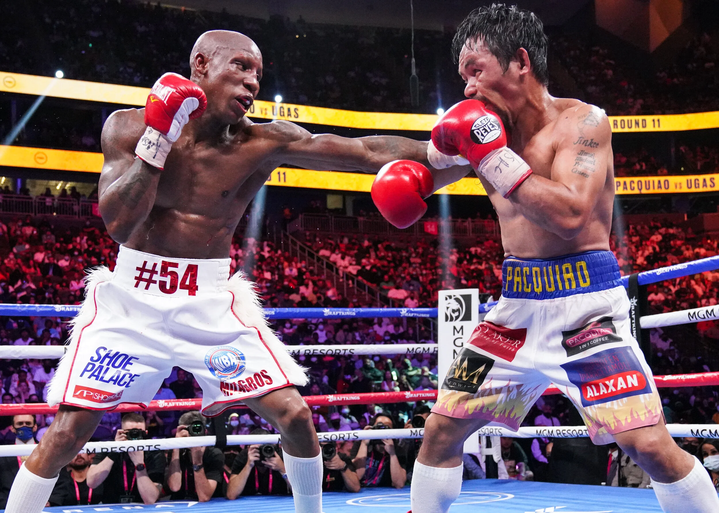 PHOTOS: Yordenis Ugas defeats Manny Pacquiao via Unanimous Decision 