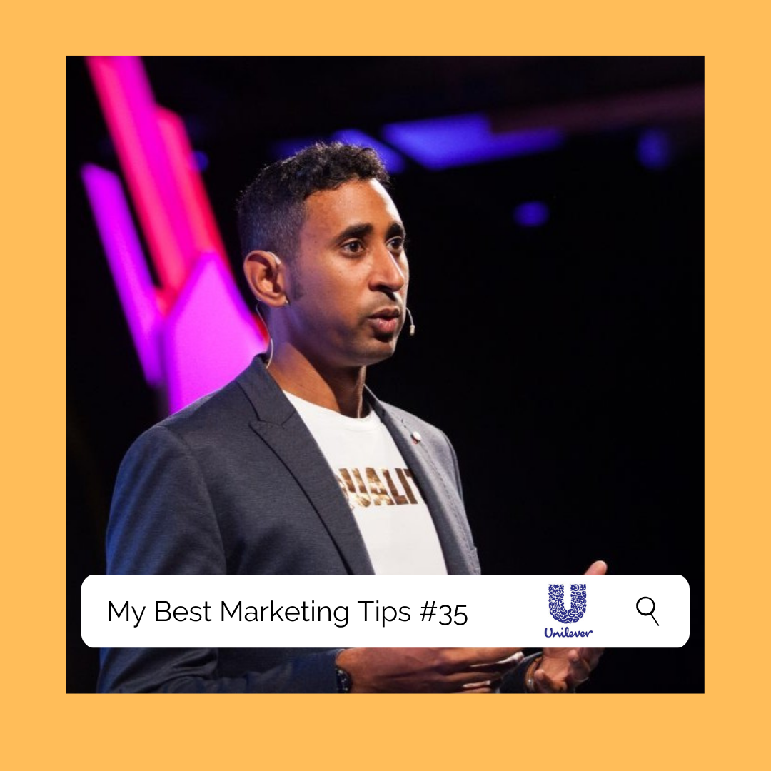 My Best Marketing Tips #35: Unilever / Seb Bardin / Head of eCommerce Marketing