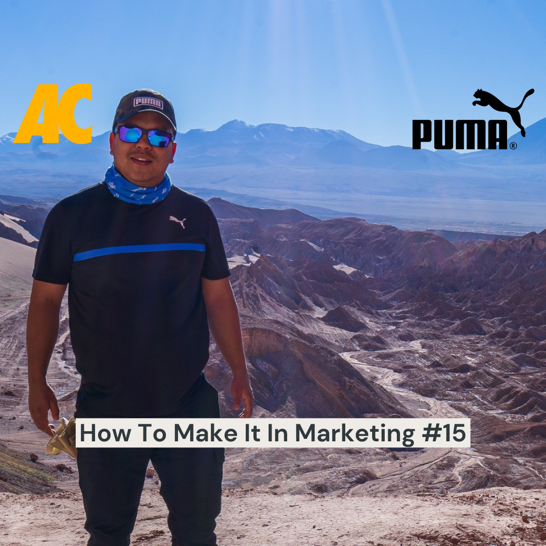 How To Make It In Marketing #15: PUMA Group / Roy Wentzel / Head of Ecommerce Middle East (Interim)