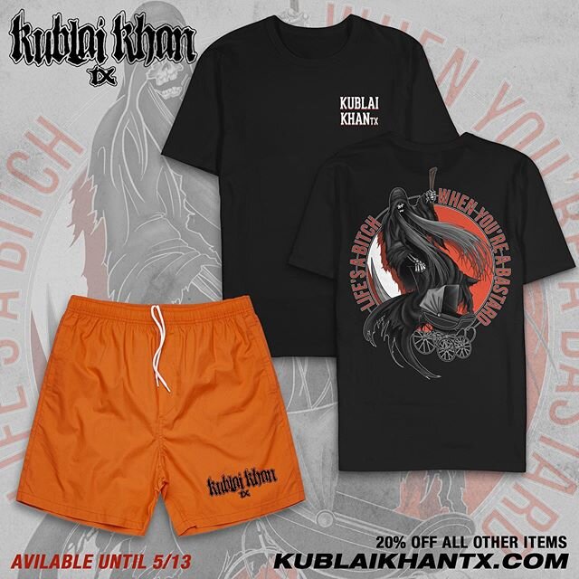 Today is the FINAL DAY that these pieces are available from our friends @kublaikhantx! Click the link in the bio and get yours