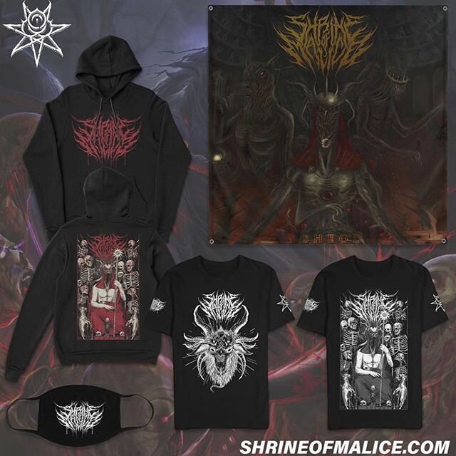 New @shrineofmalice store launched TODAY. Head to SHRINEOFMALICE.COM
