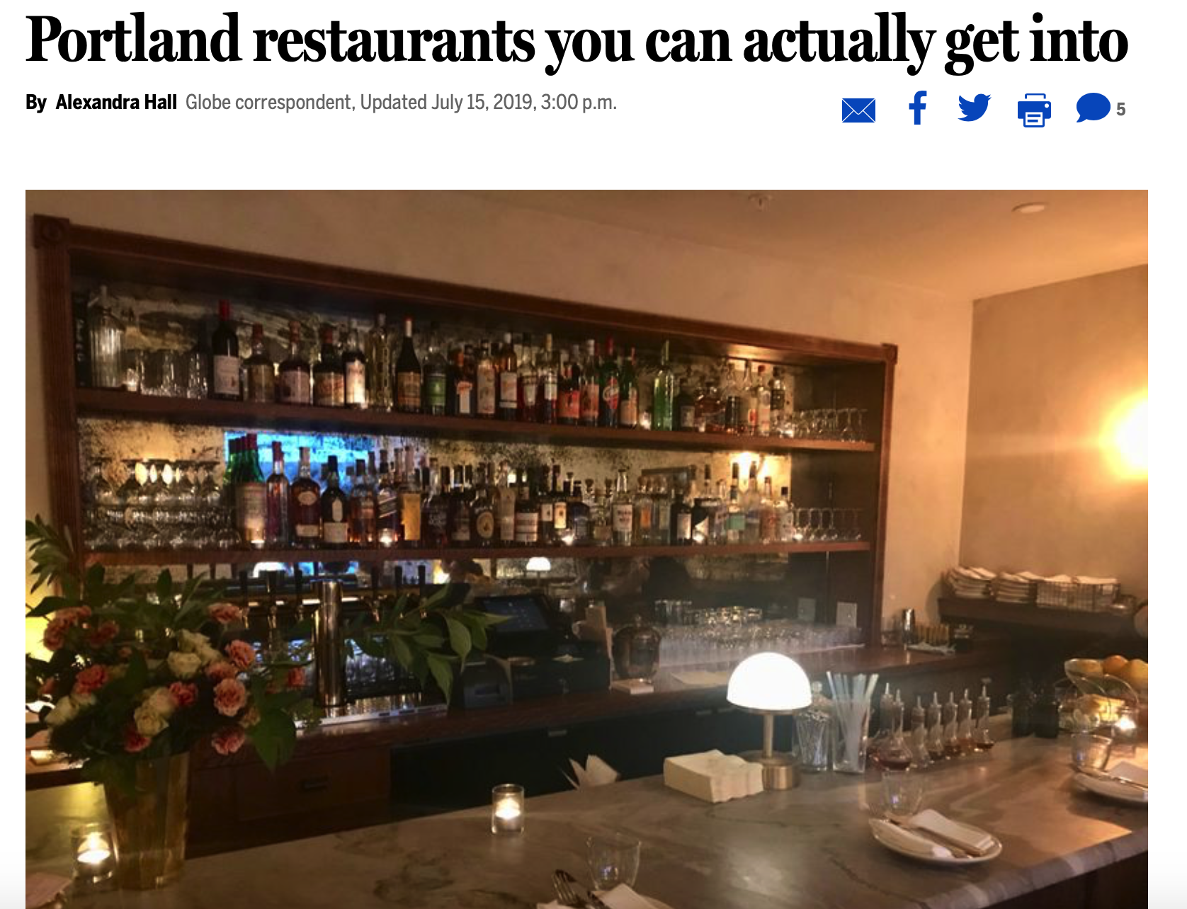 Portland restaurants you can actually get into summer 2019