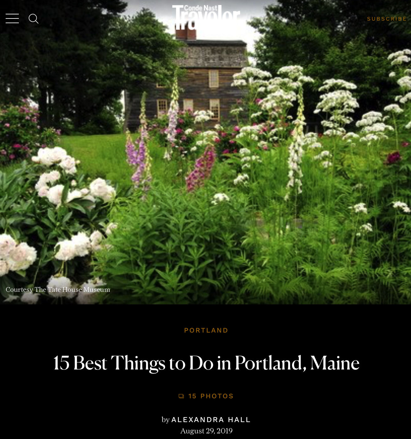 Conde Nast Traveler Portland Things to Do 9/19