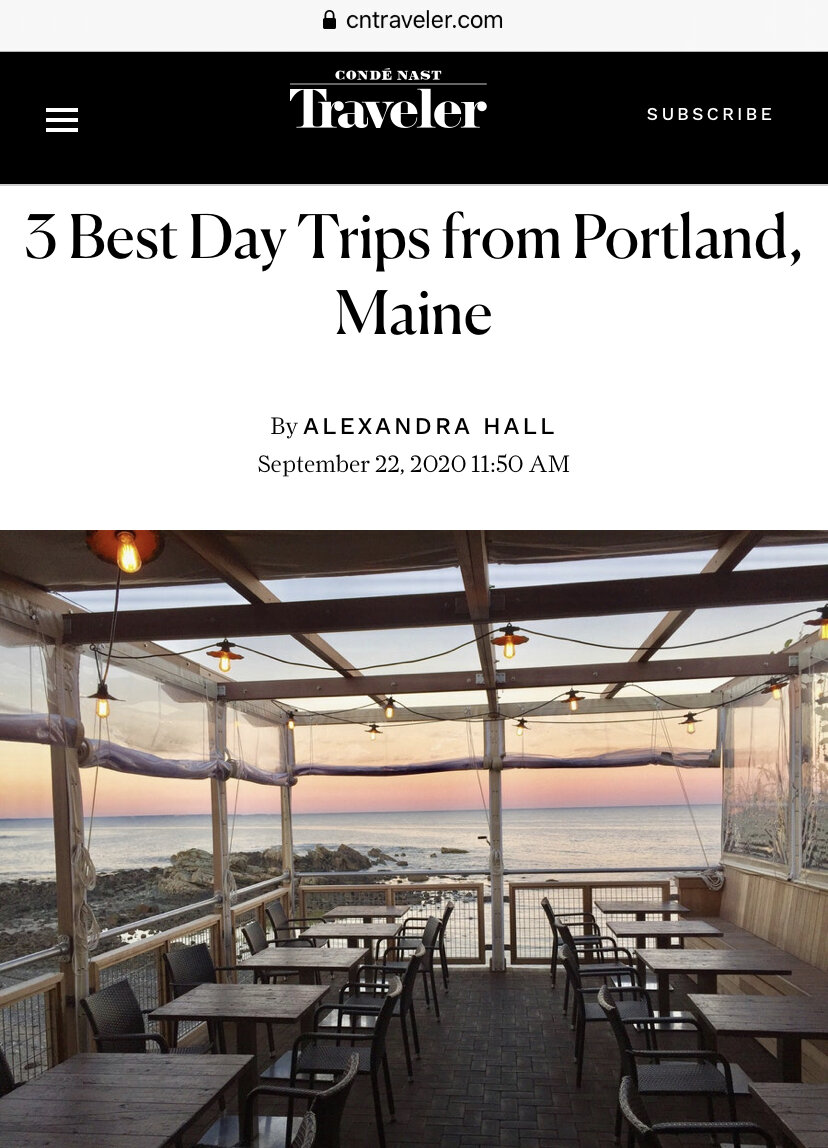 Conde Nast Traveler Portland Day Trips 2020