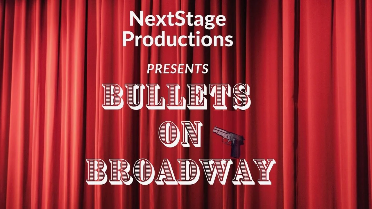 NextStage Productions, a Santa Cruz non-profit arts organization specializing in “artful aging" for active adults, presents the production of  Bullets on Broadway, a  virtual live performance where viewers try to solve the myste