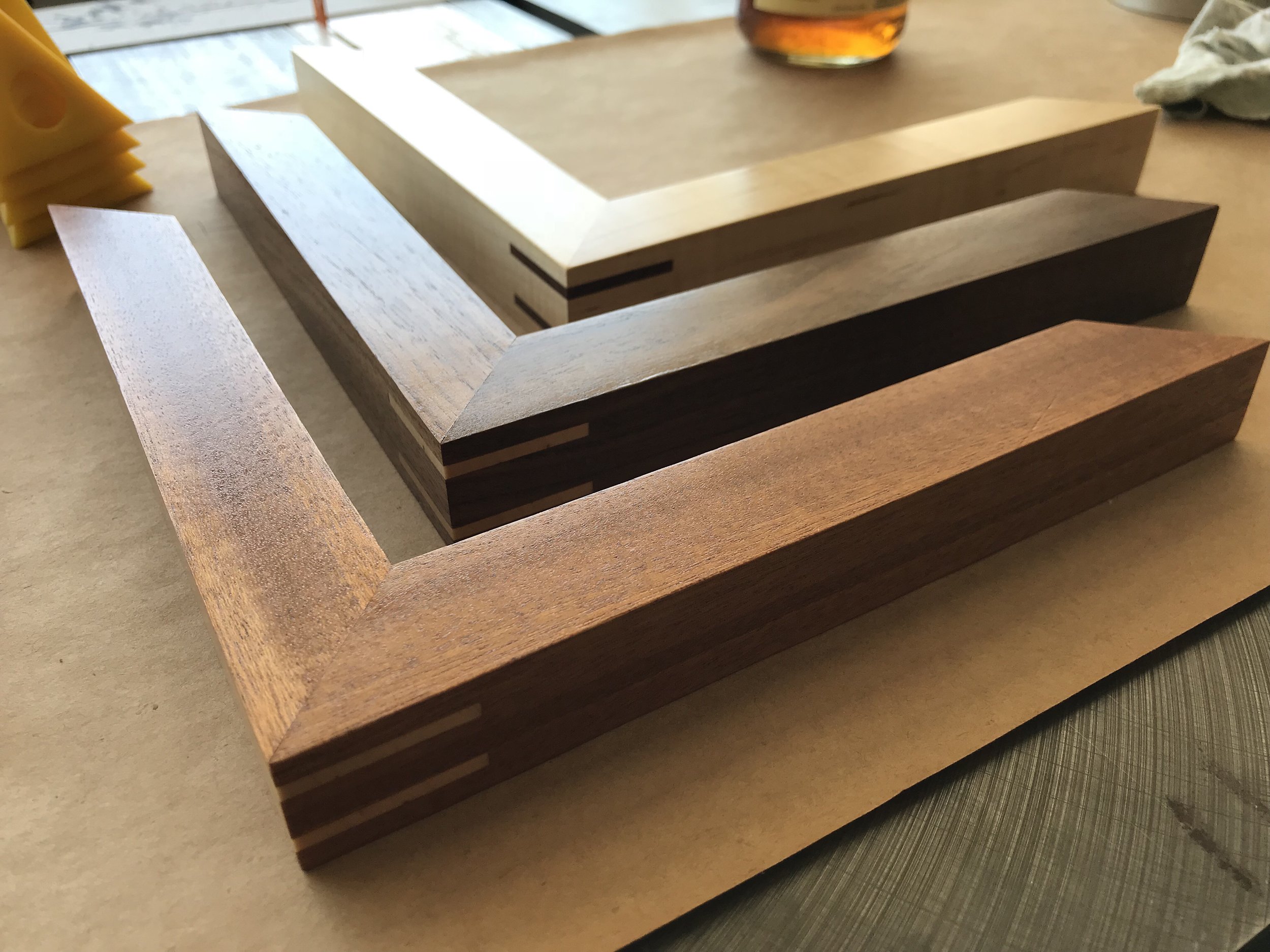 Three amigos- Sapele, black walnut, curly maple.jpeg