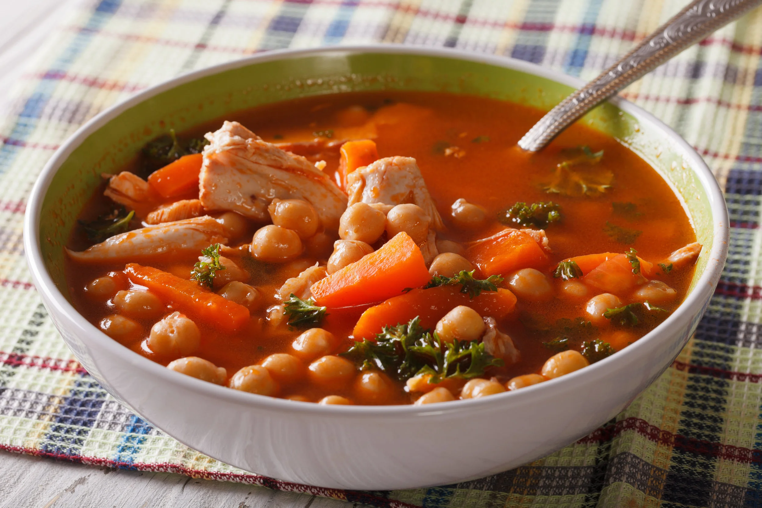 Tomato soup with chickpeas and chicken.jpeg