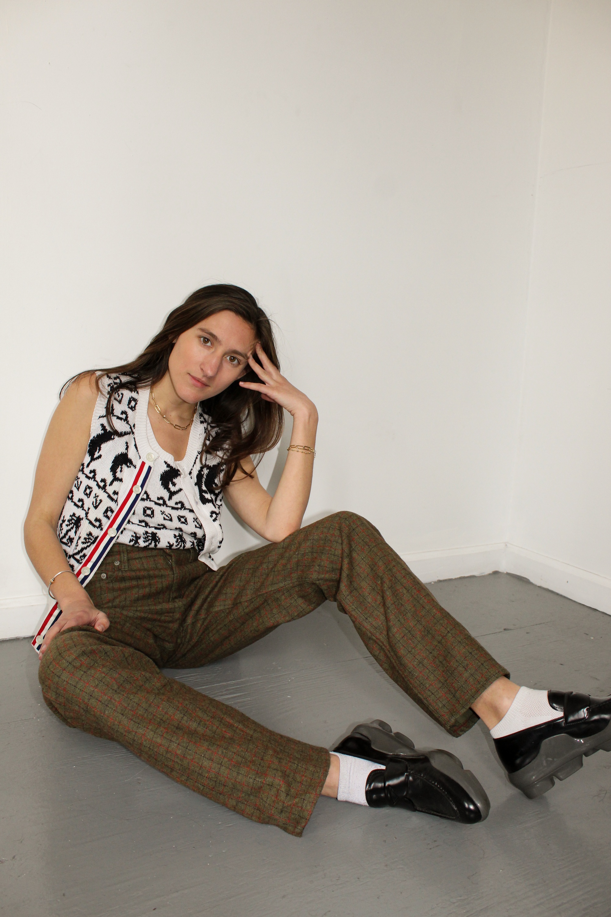 Polo Ralph Lauren Plaid Trousers — quell