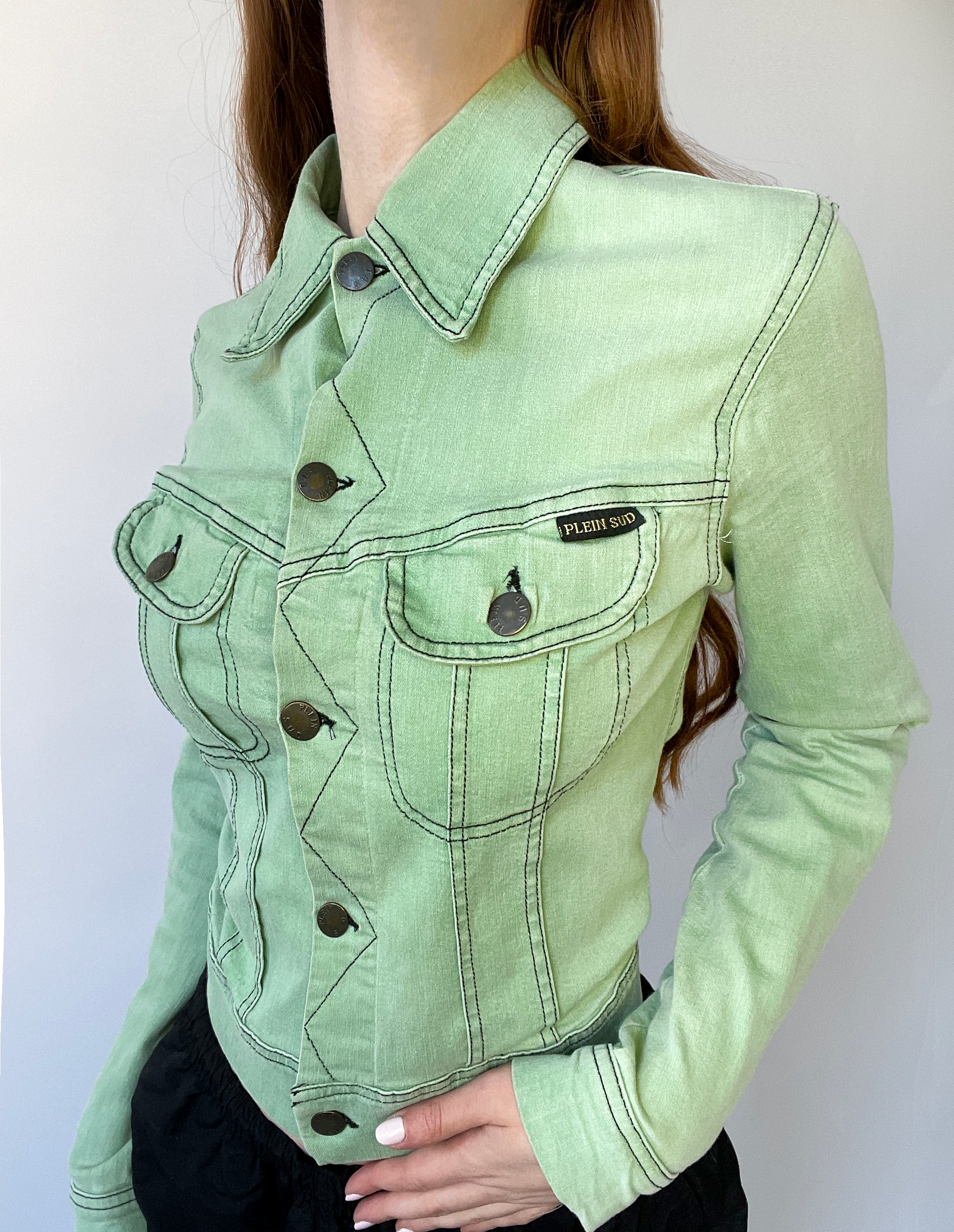 PLEIN SUD DENIM JACKET — quell