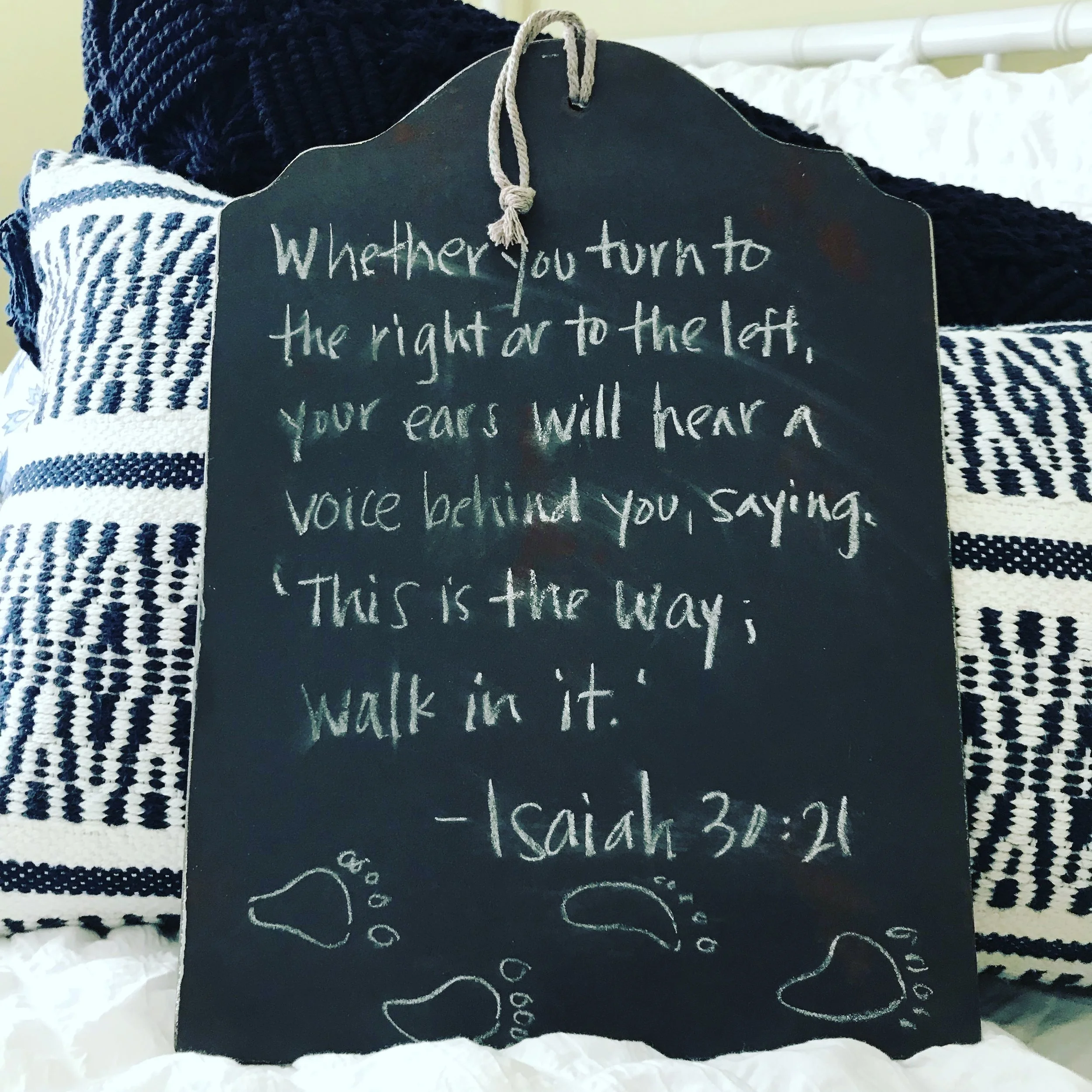 The next right step...