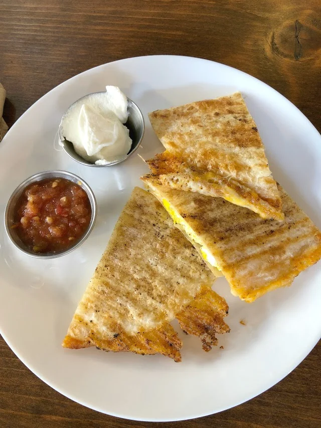 Breakfast quesadillas