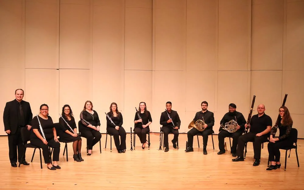 The ETCW at the 2nd annual Winter Concert at the SFASU School of Music (January 6, 2018).