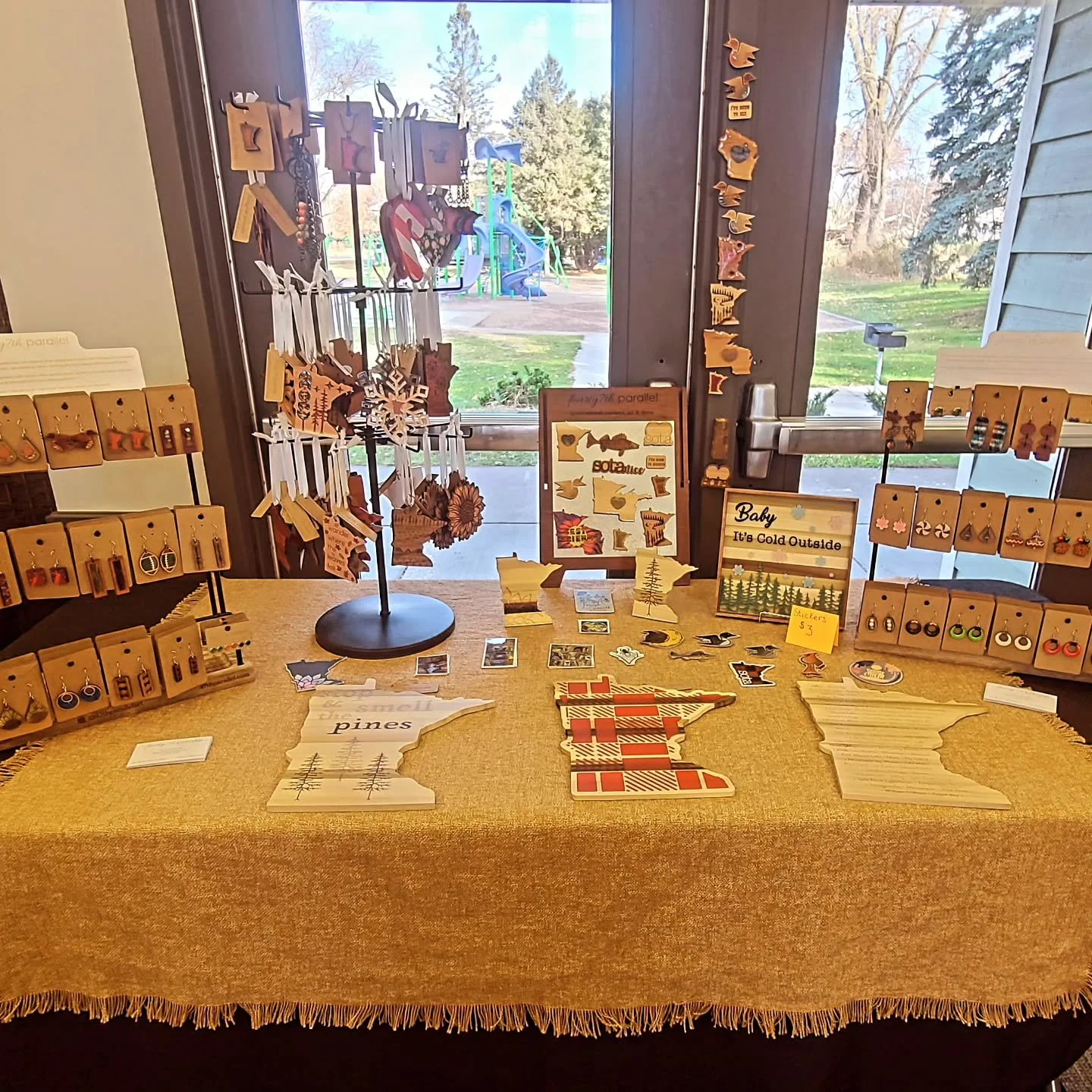 Kicking off the weekend at a local show right here in Mounds View with some amazing local ladies and fellow artisans. Love being part of a community that creates together. 🤍

We&rsquo;re set up at Hodges Park and open until 5 today, and tomorrow fro