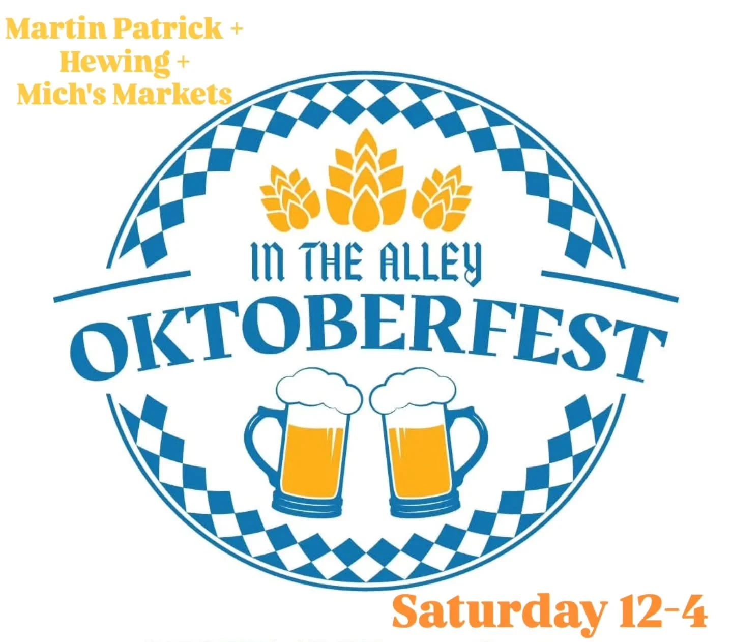 Last chance to catch us in the Alley!
Tomorrow, noon&ndash;4, between MartinPatrick3 &amp; the Hewing Hotel.
Come for the makers, stay for the polka music!
 🎶🍻🪗🎶

#Oktoberfest #polka #MartinPatrick3 #hewinghotel #MichsMarkets #northloop #mnmaker 