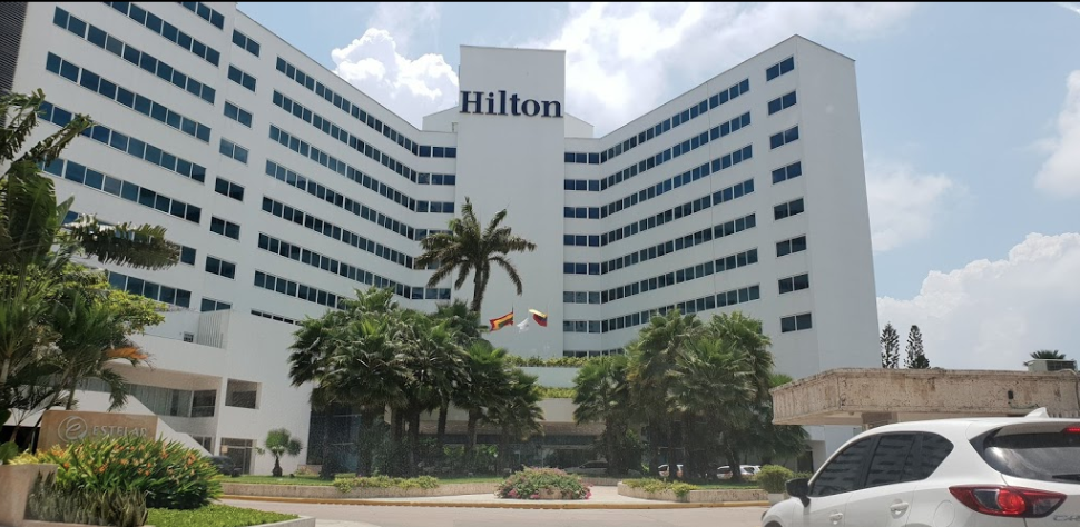 Hilton Cartagena where I stayed!