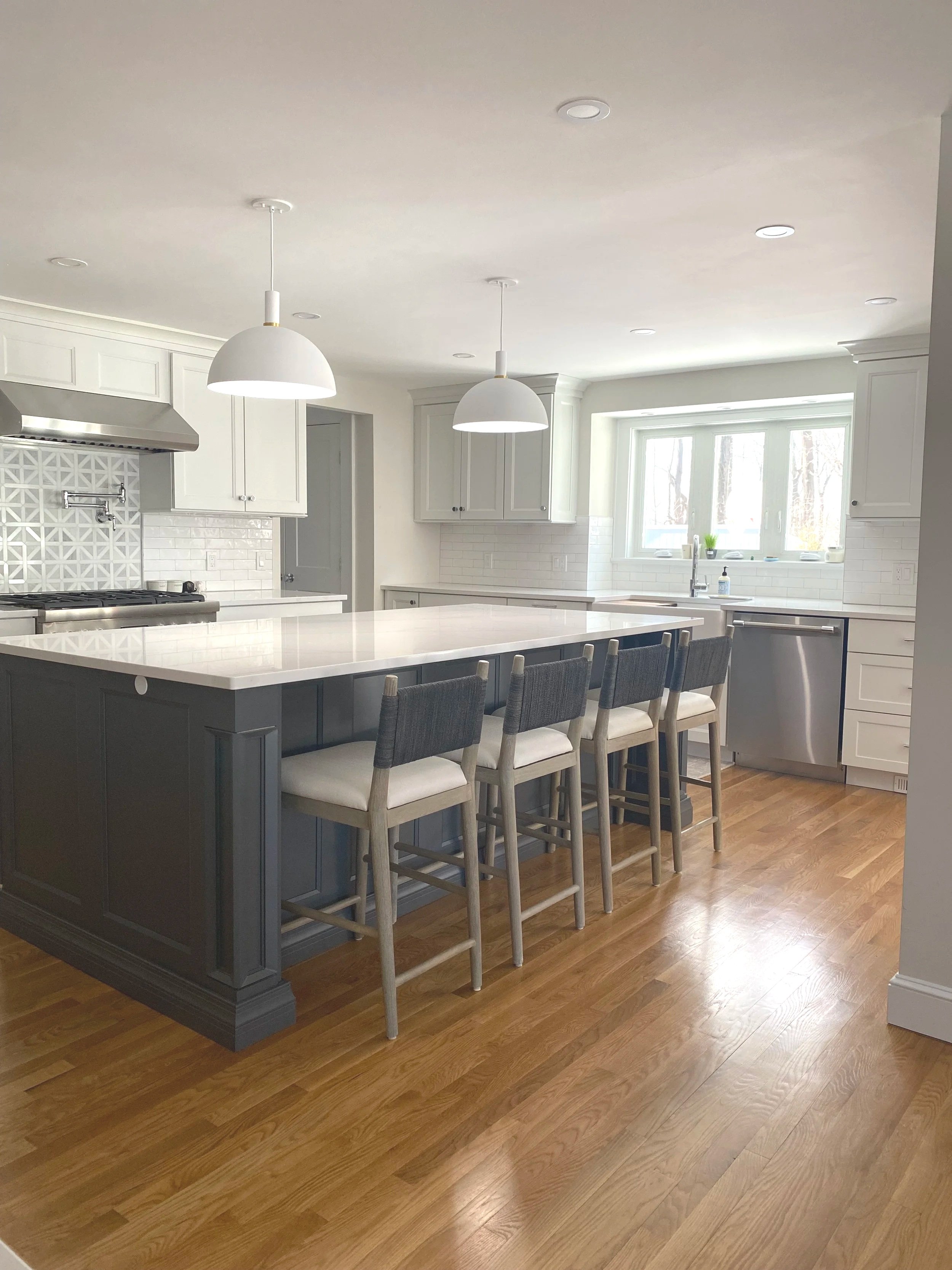 Modern Newton Kitchen Renovation