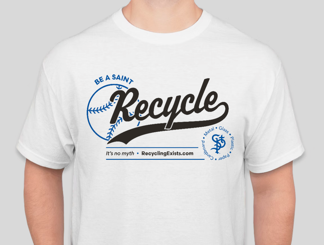 Recycling Exists x Saints T-Shirt