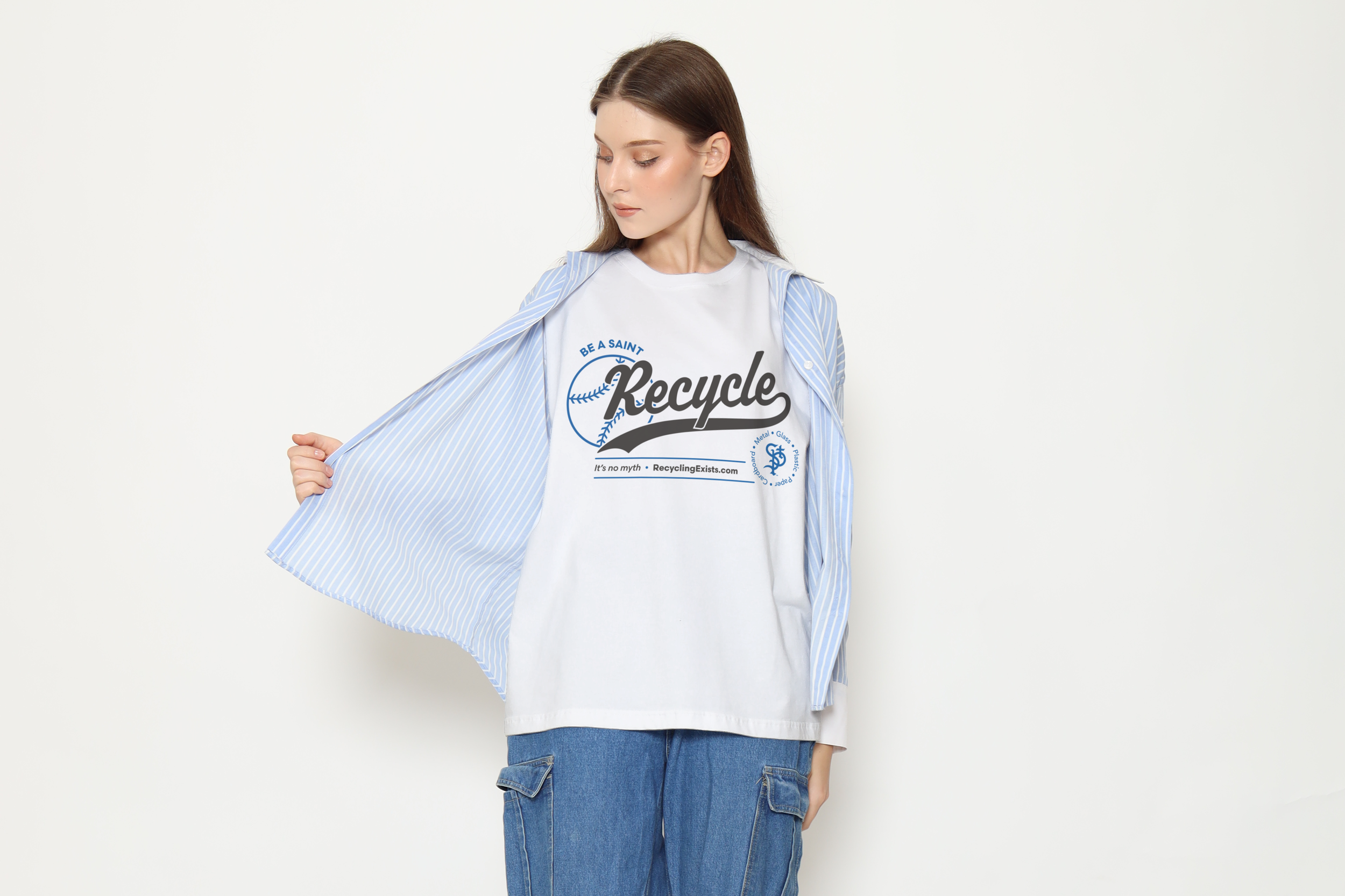 Recycling Exists x Saints T-Shirt