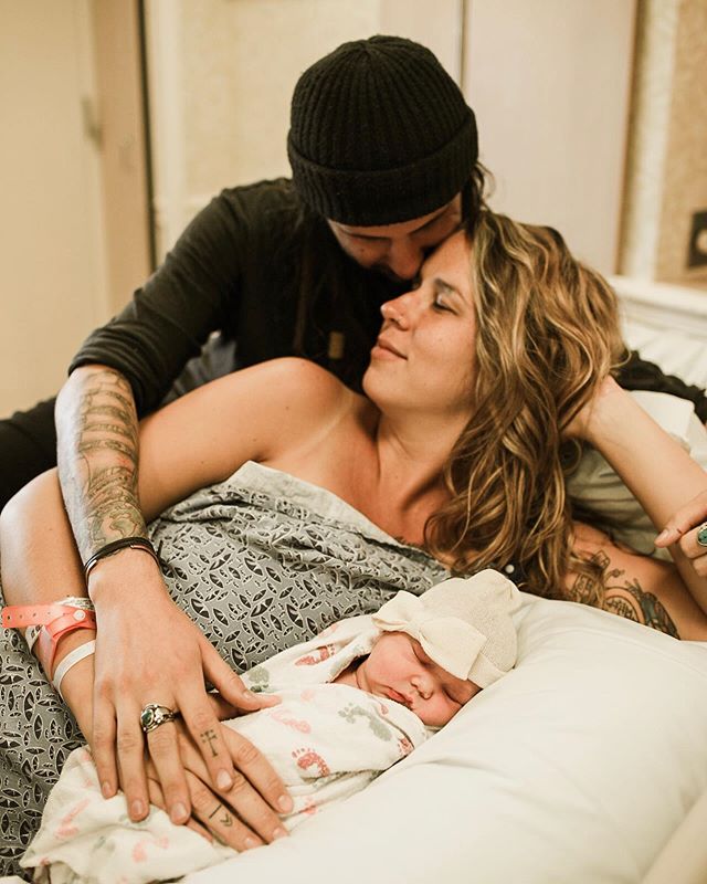 I guess we should explain why we have been MIA this last month..💕⁣
⁣
⁣
Meet our daughter Ara! She has been with us almost a full month and we are so loving being new parents!!⁣
⁣
We are shooting our first wedding since having her in about 3 weeks an