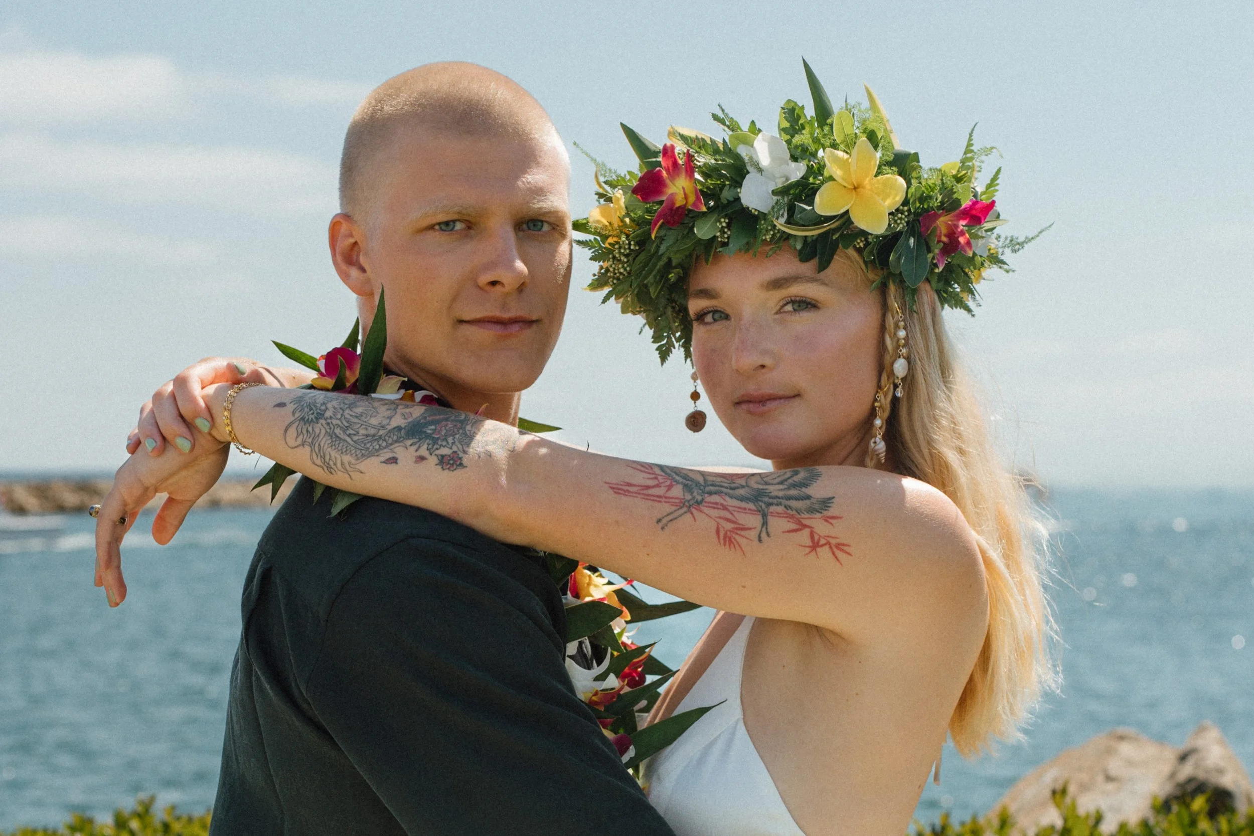 Peyton and Torin's Micro Wedding Day in Oceanside, California.
