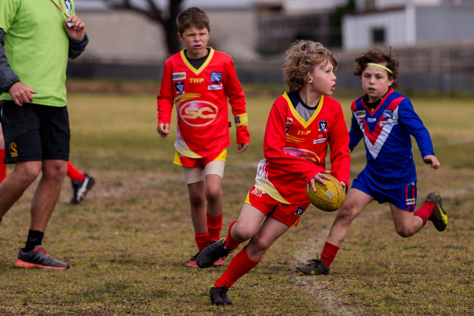 Under 10 Football Training Commences