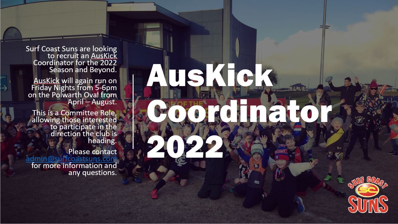 AusKick Coordinator 2022