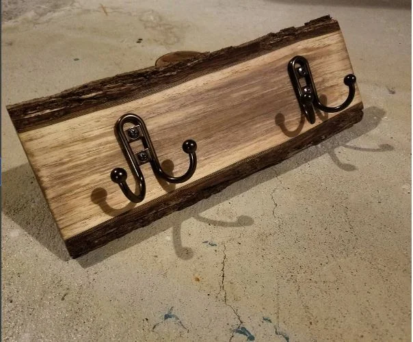 Walnut Coat Rack