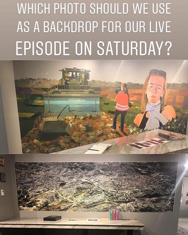 Help us decide which backdrop to use for our live episode at the @palestinemuseum.us on Saturday at 1:30PM EST. Vote on our Instagram story NOW!!! Follow us: @palestinianspodcast!