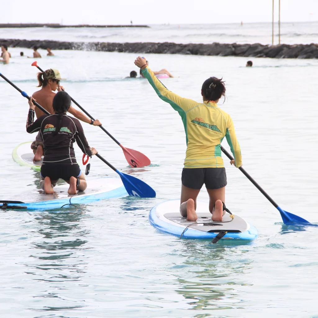 Waikiki SUP Lessons Stand Up Paddle in Hawaii — Big Wave Dave Surf & Coffee