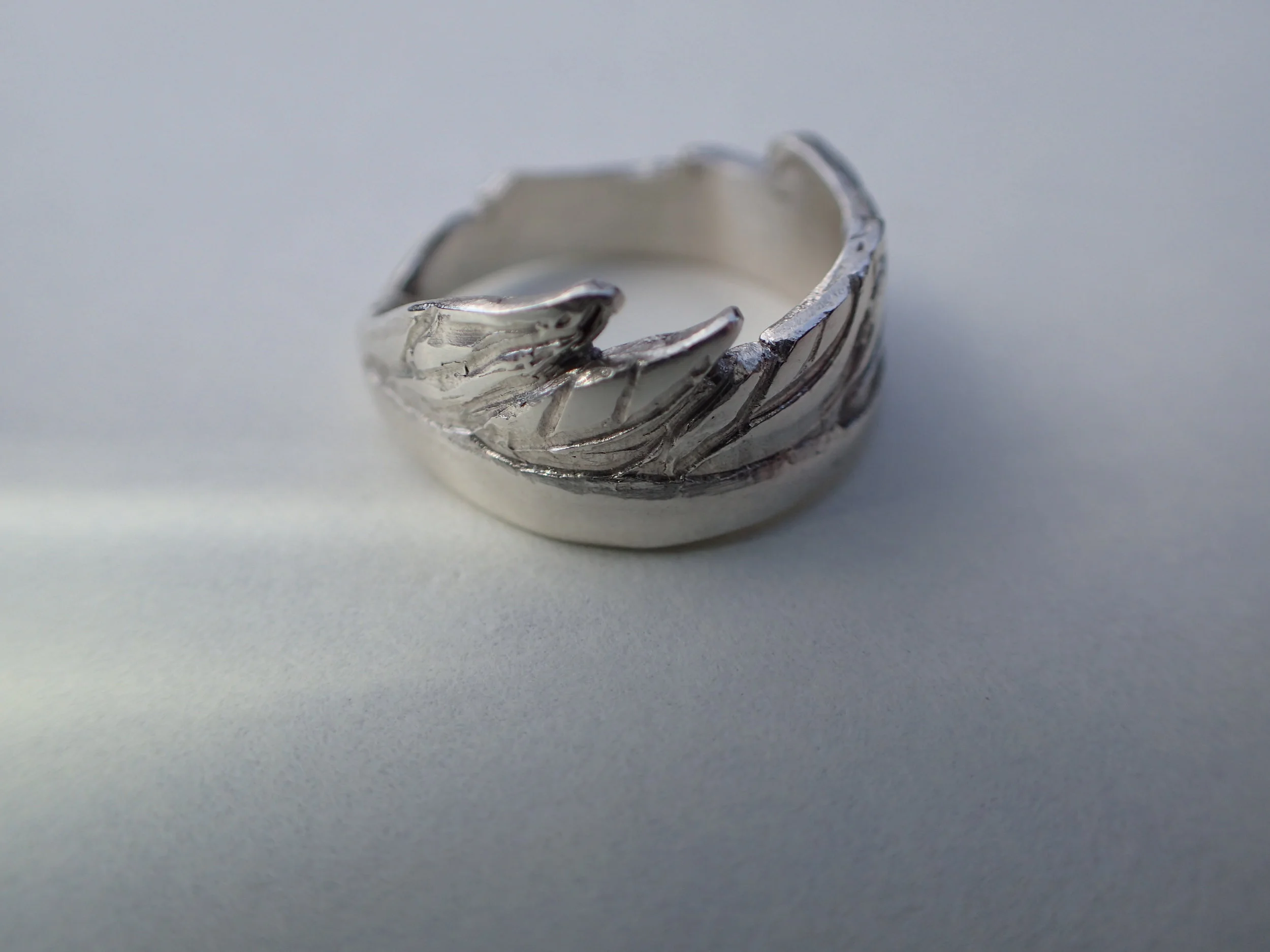 Silver Wave Ring