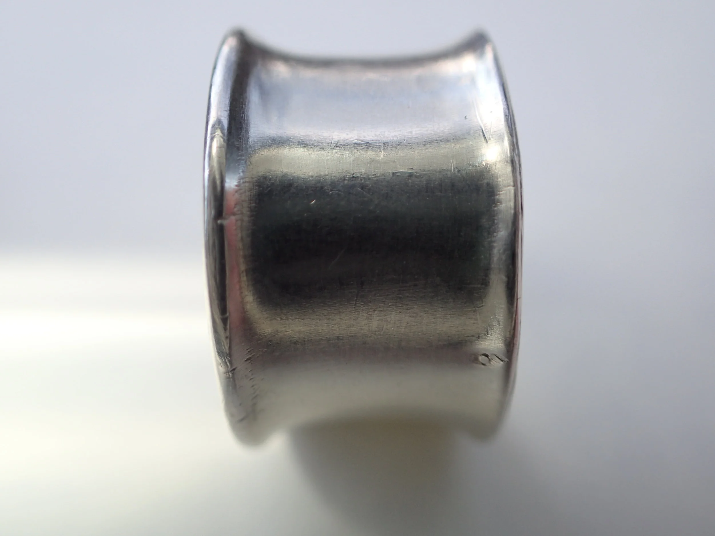 Thick Silver Band