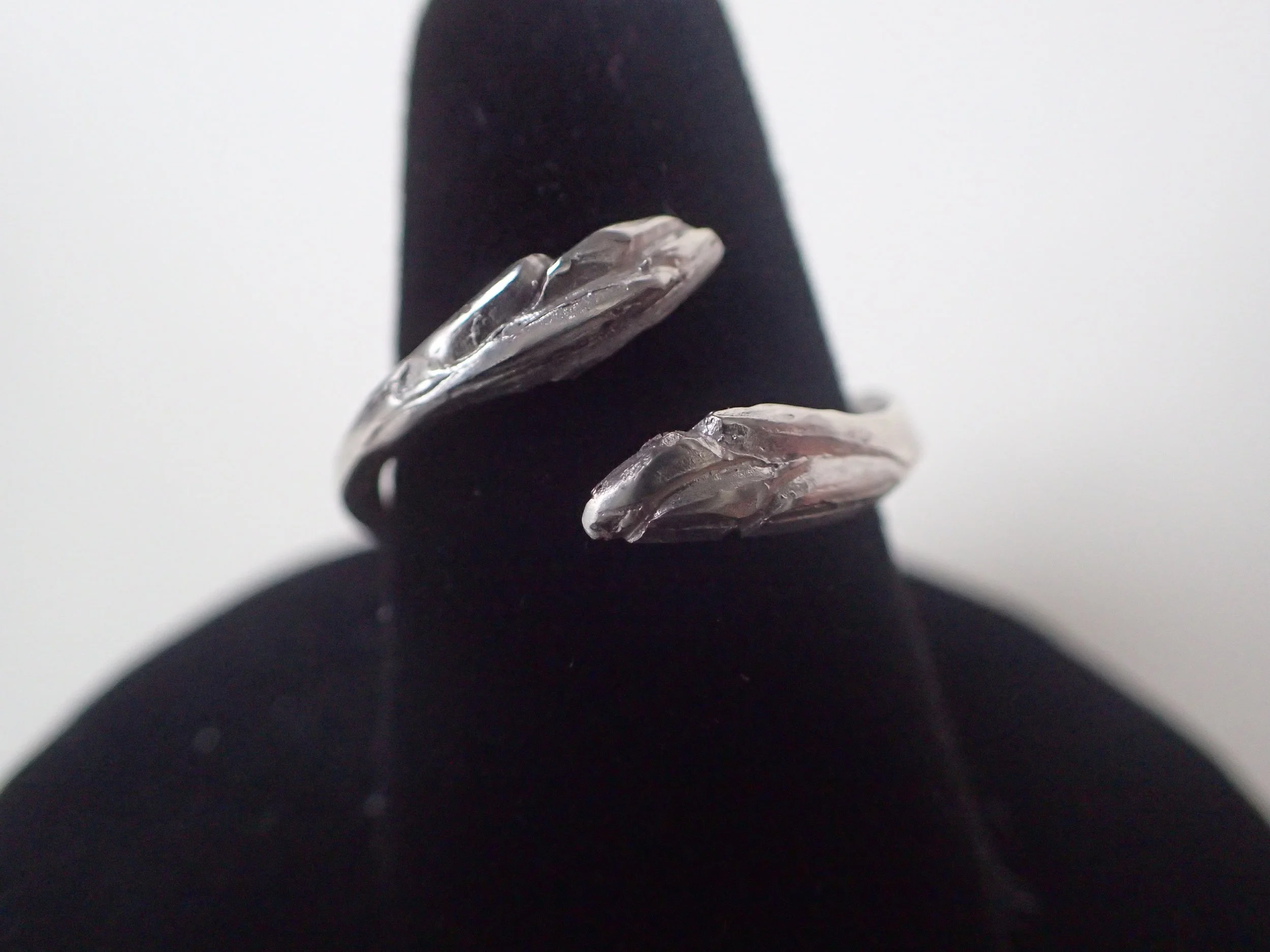 Wrap Around Leaf Ring