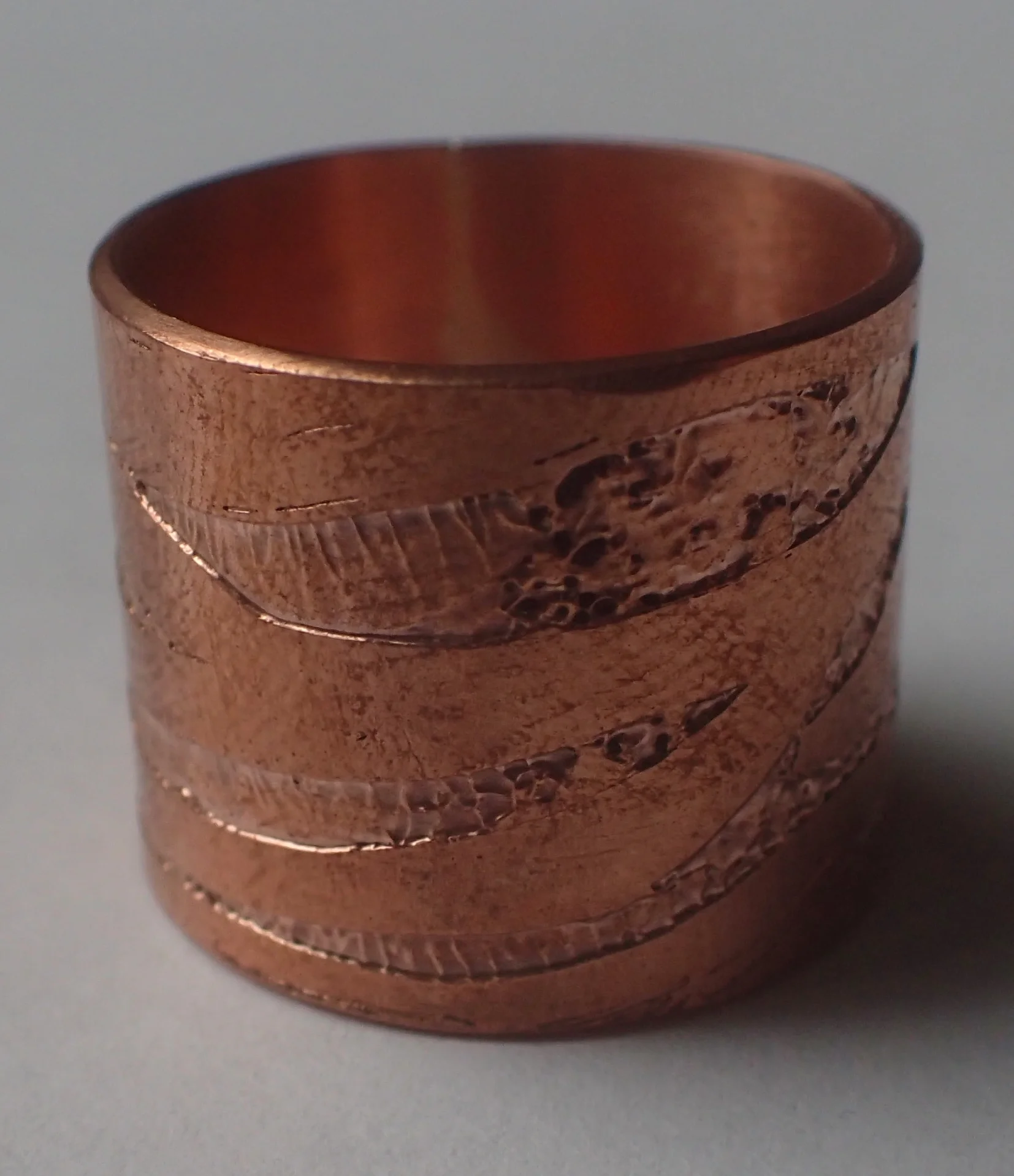 Etched Copper Band