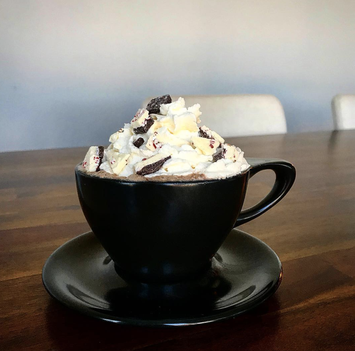 Shared Table Peppermint Hot Chocolate