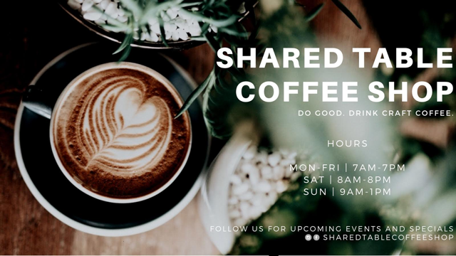 Shared Table Coffee Shop