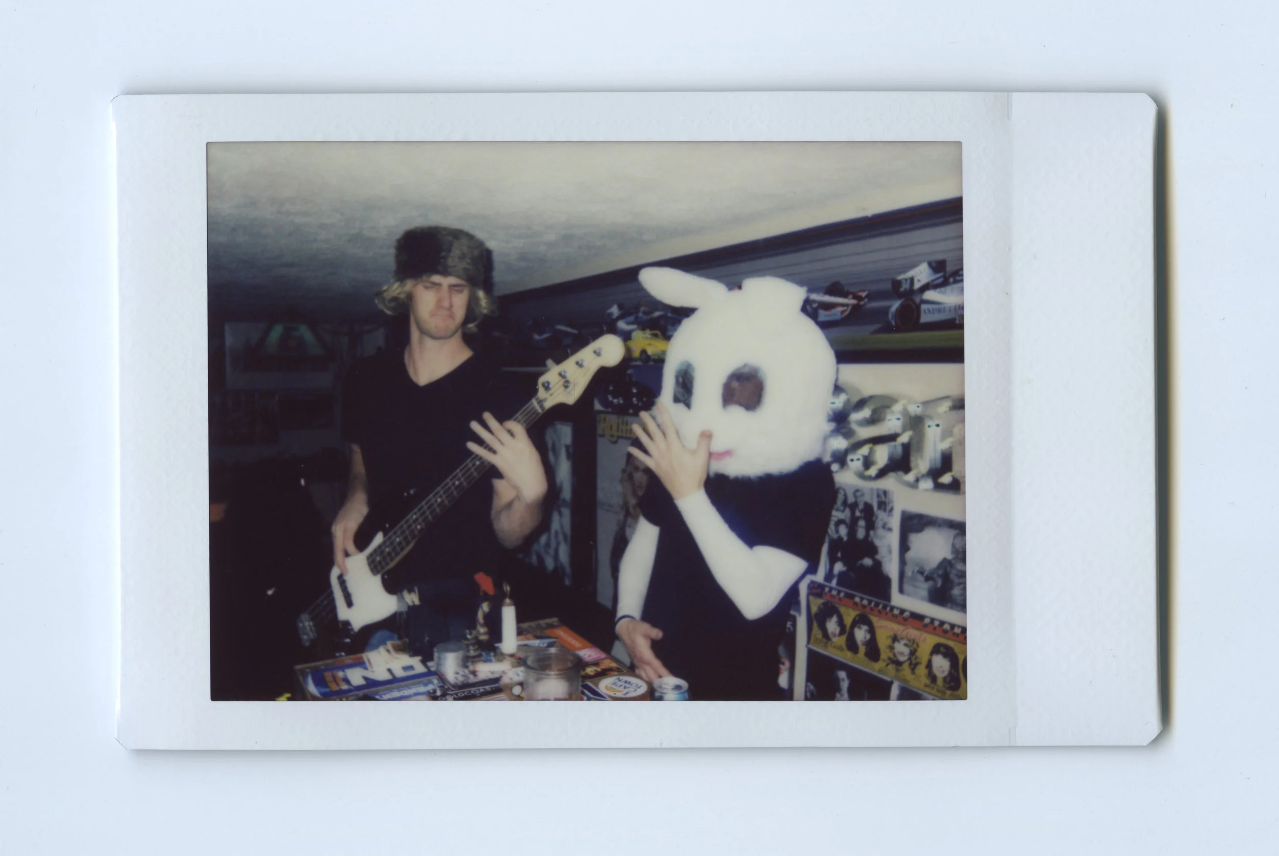 The Band - Shot on Fujifilm Neo90 Camera with Fuji Instant Film - Speedway, IN