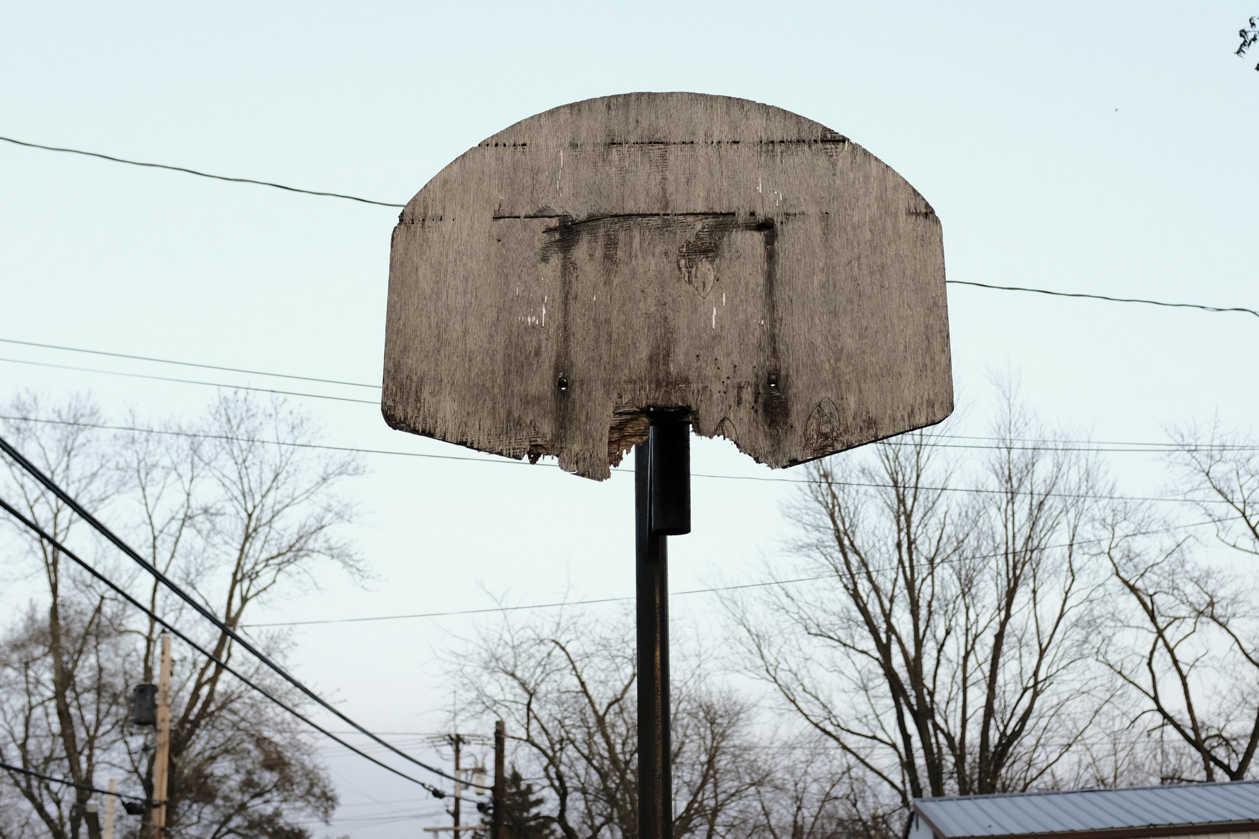 His hoop.