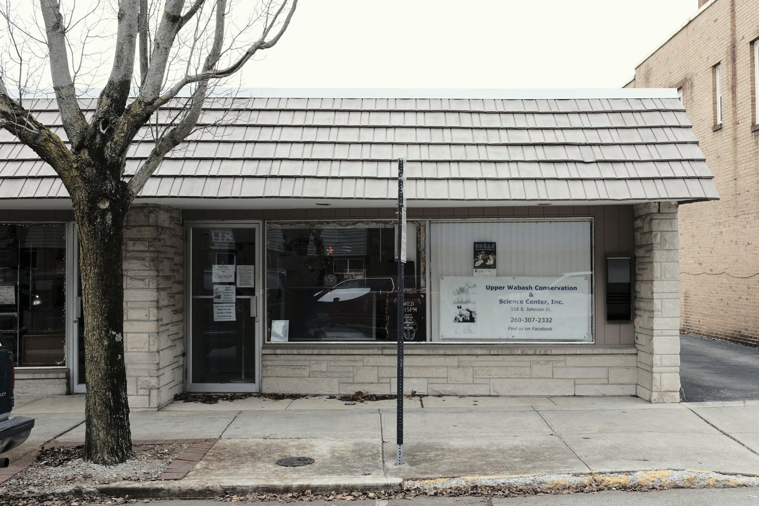 The old ball card shop!