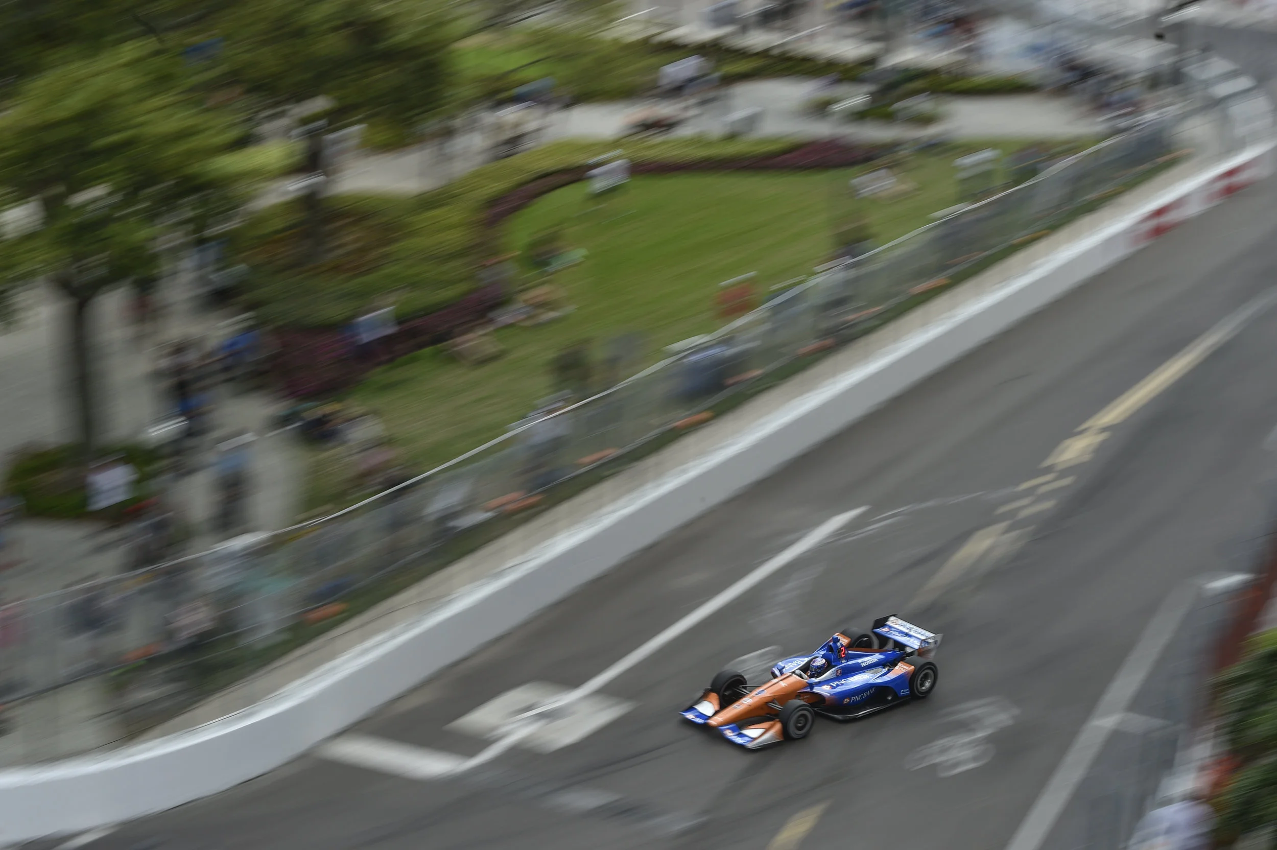 Scott Dixon before, I got kicked out of this random hotel..