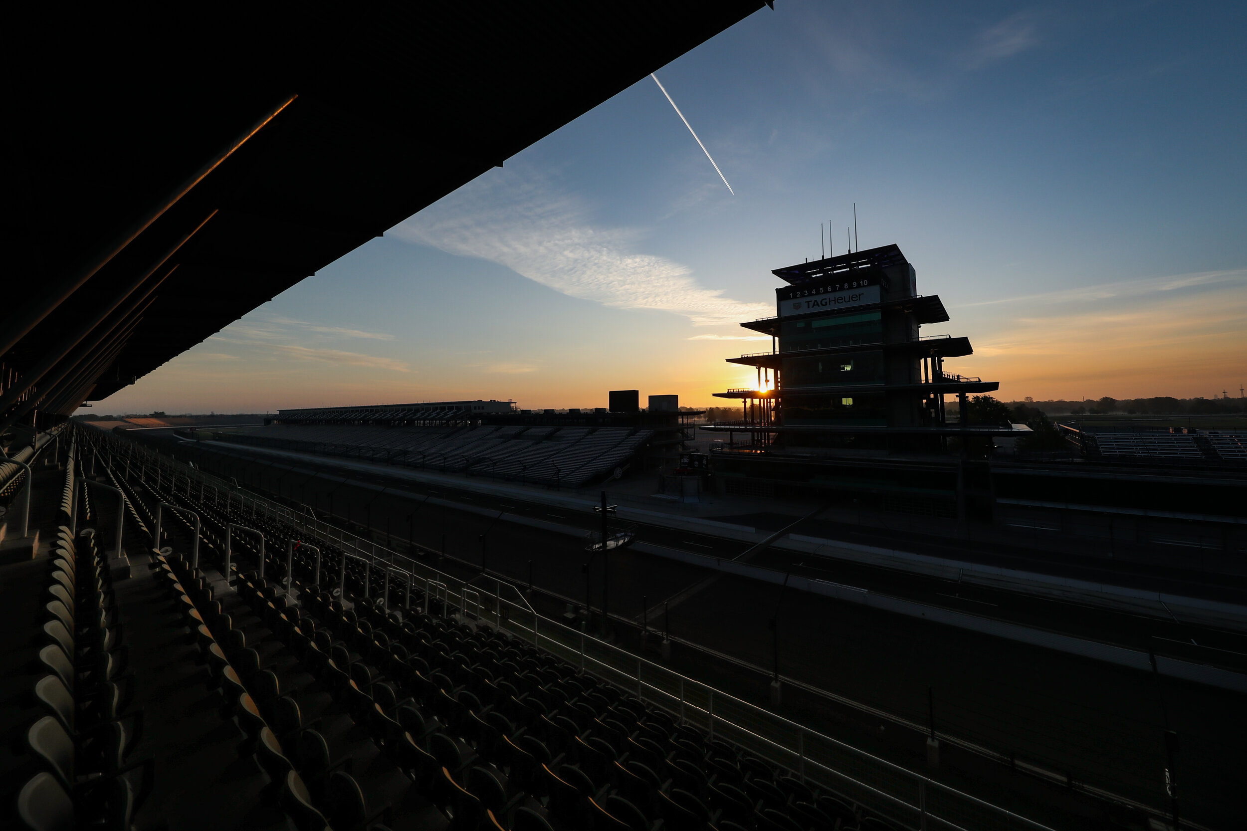 Race day morning.