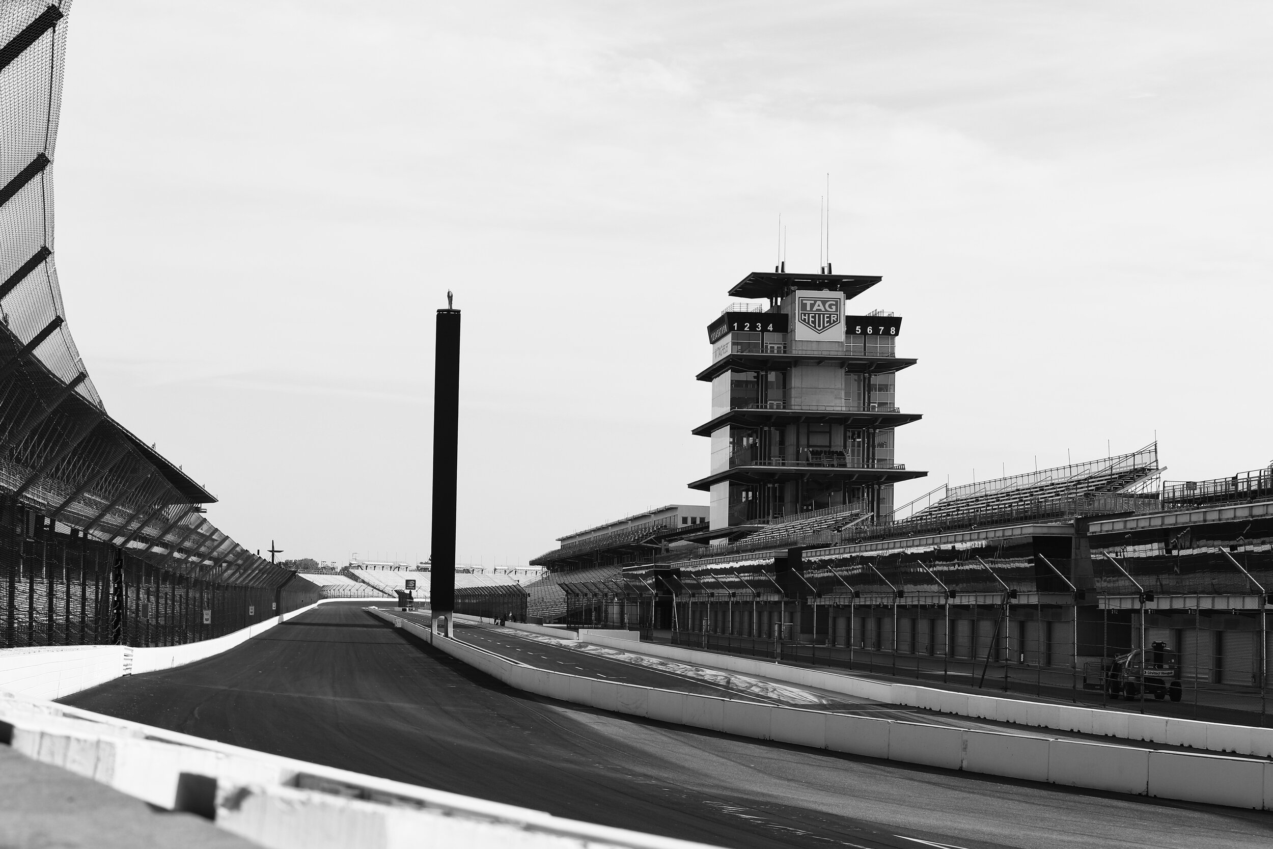 IMS at scheduled green flag start time. 