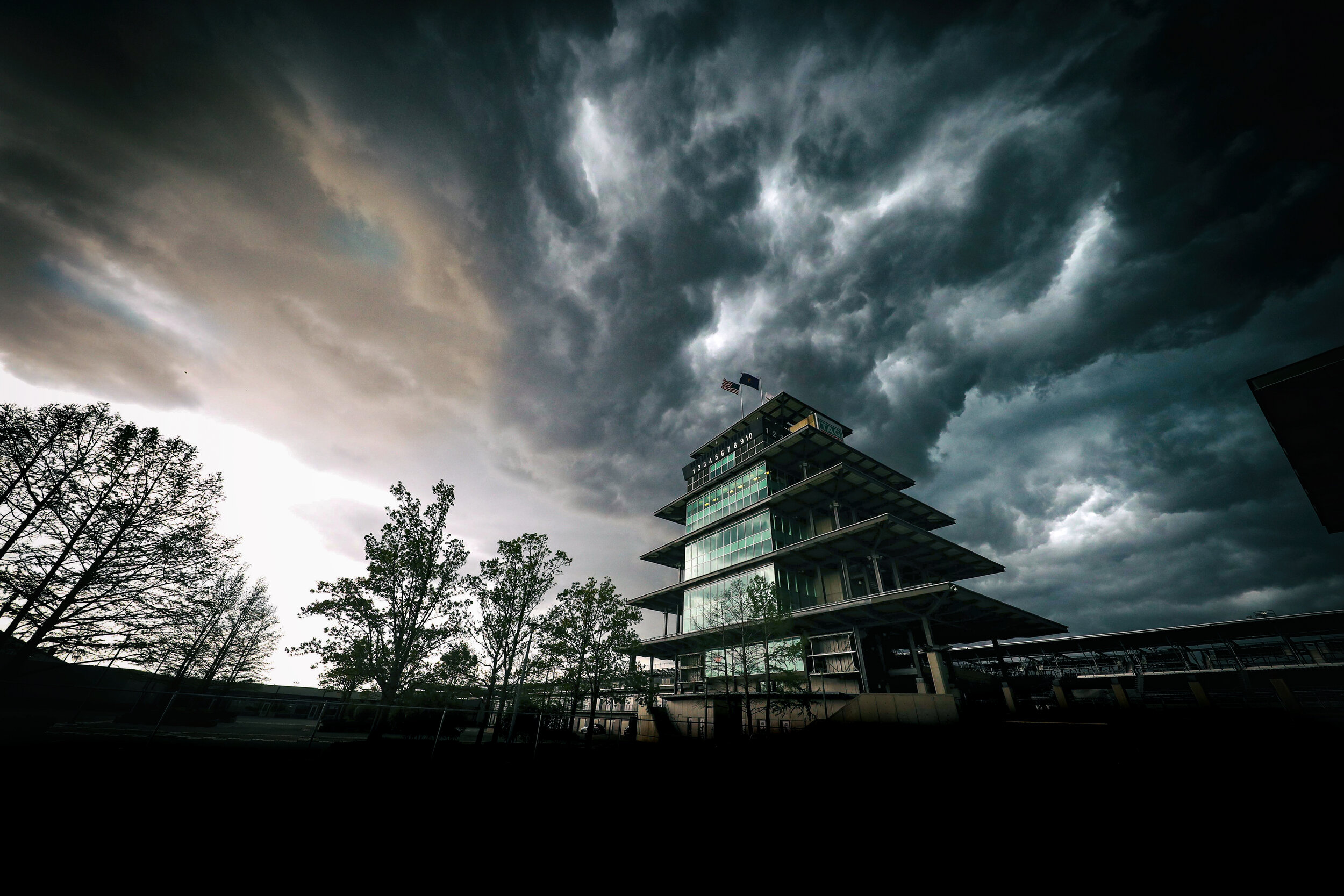  Probably the most sever cloud cover I’ve ever photographed at the track. This was shot the second week of May this year. We definitely would have been checkered flag for the day. It rained and rained. 