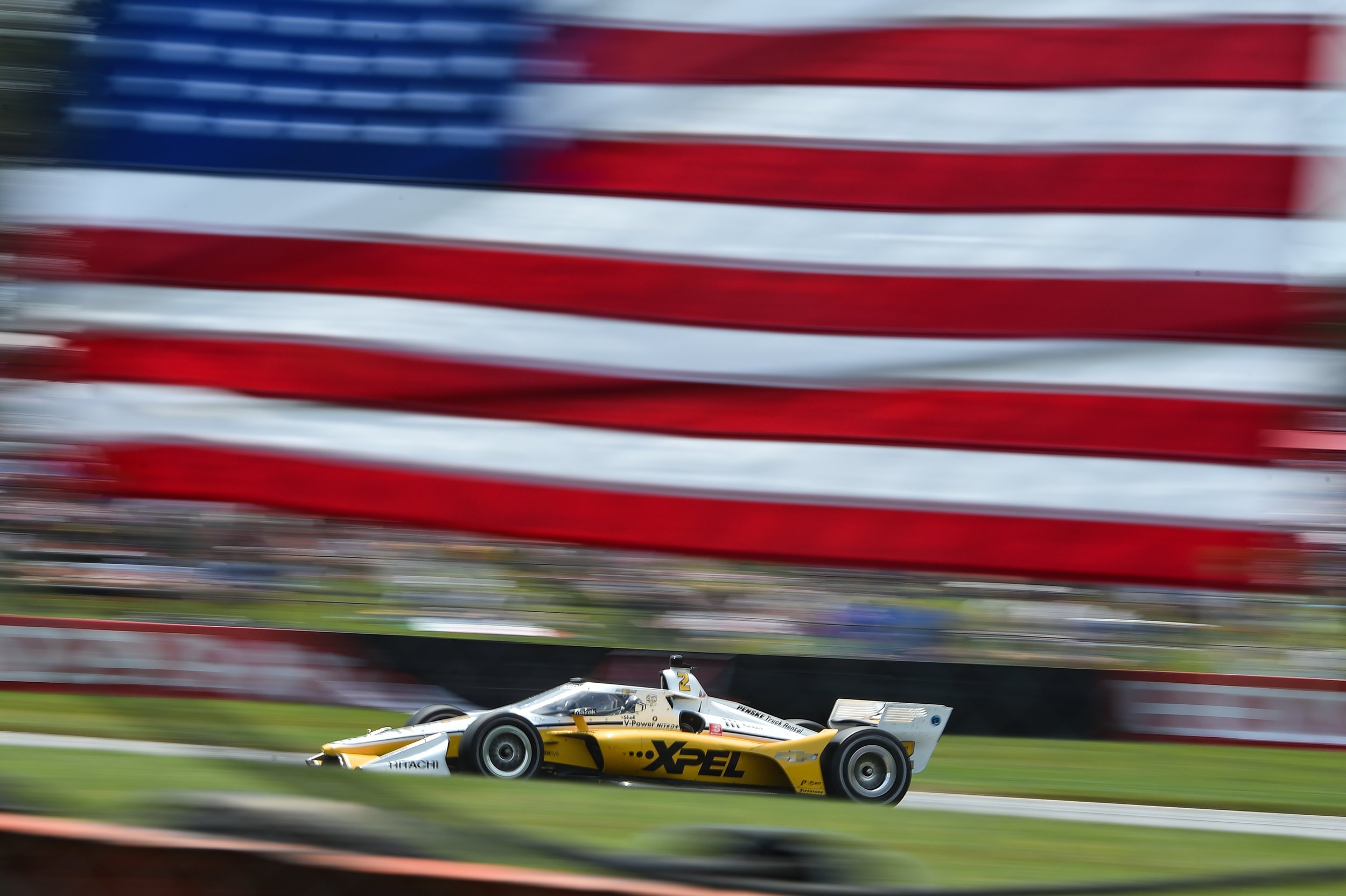 Josef Newgarden - Mid Ohio Sports Car Course.